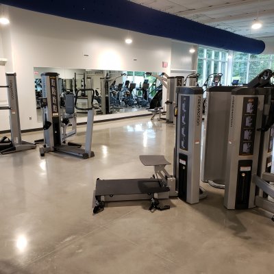 Overview of gym equipment